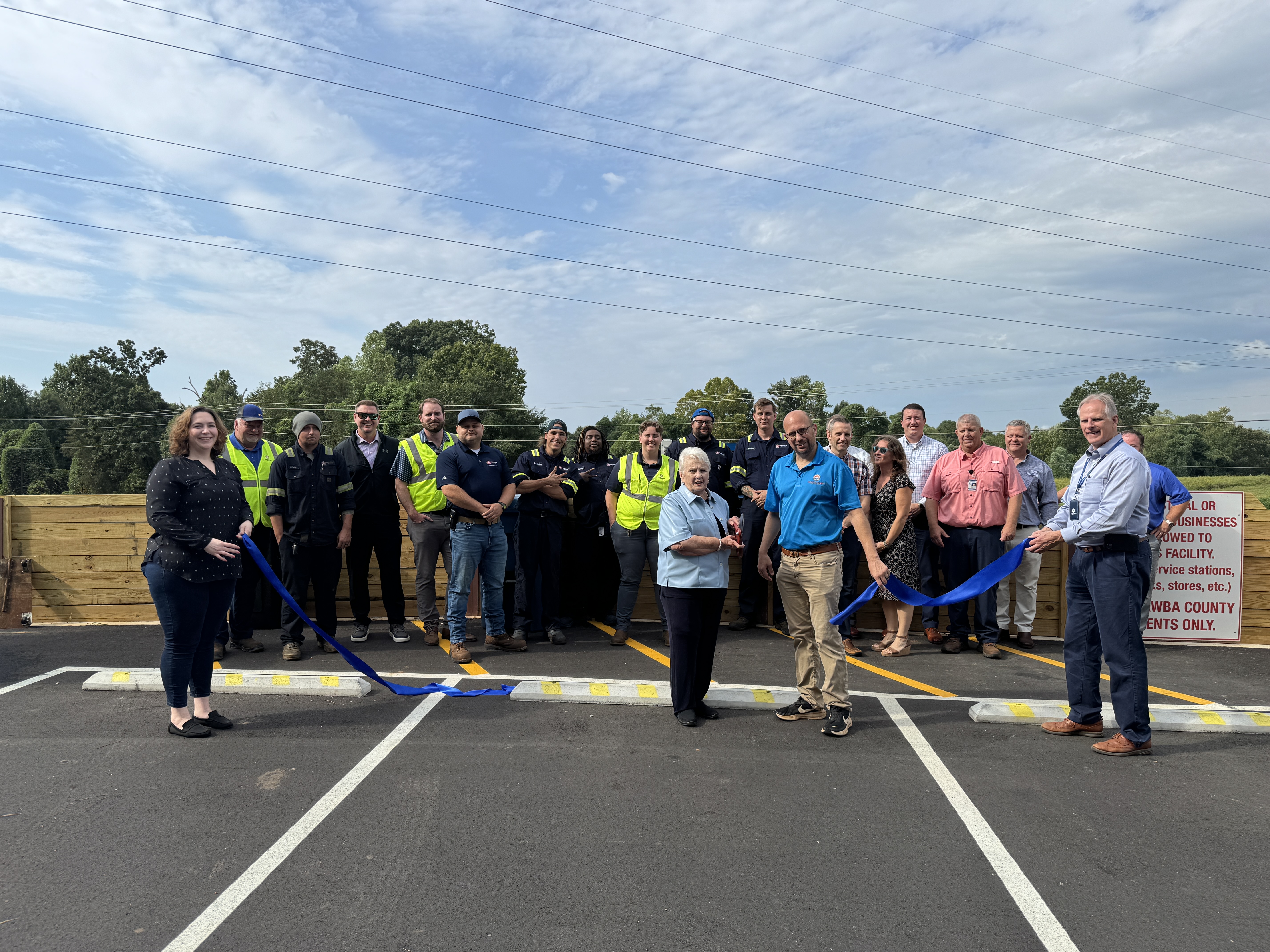 Catawba County Celebrates Improvements to Sherrills Ford Convenience Center Catawba County Celebrates Improvements to Sherrills Ford Convenience Center